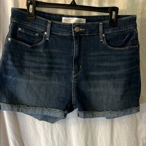 Levi Strauss High Rise Denim Shorts